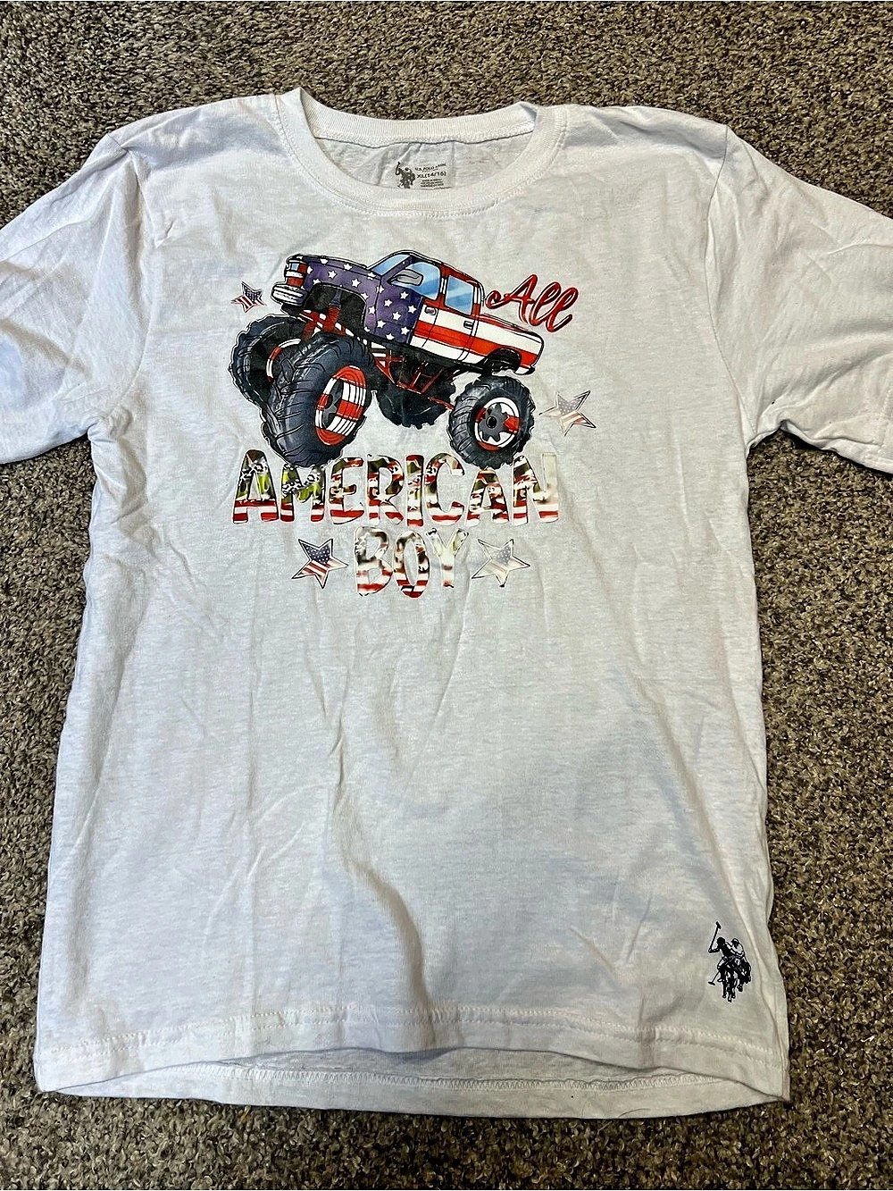 U.S. Polo Assn. Graphic Short Sleeve Tee XL (14/16)
